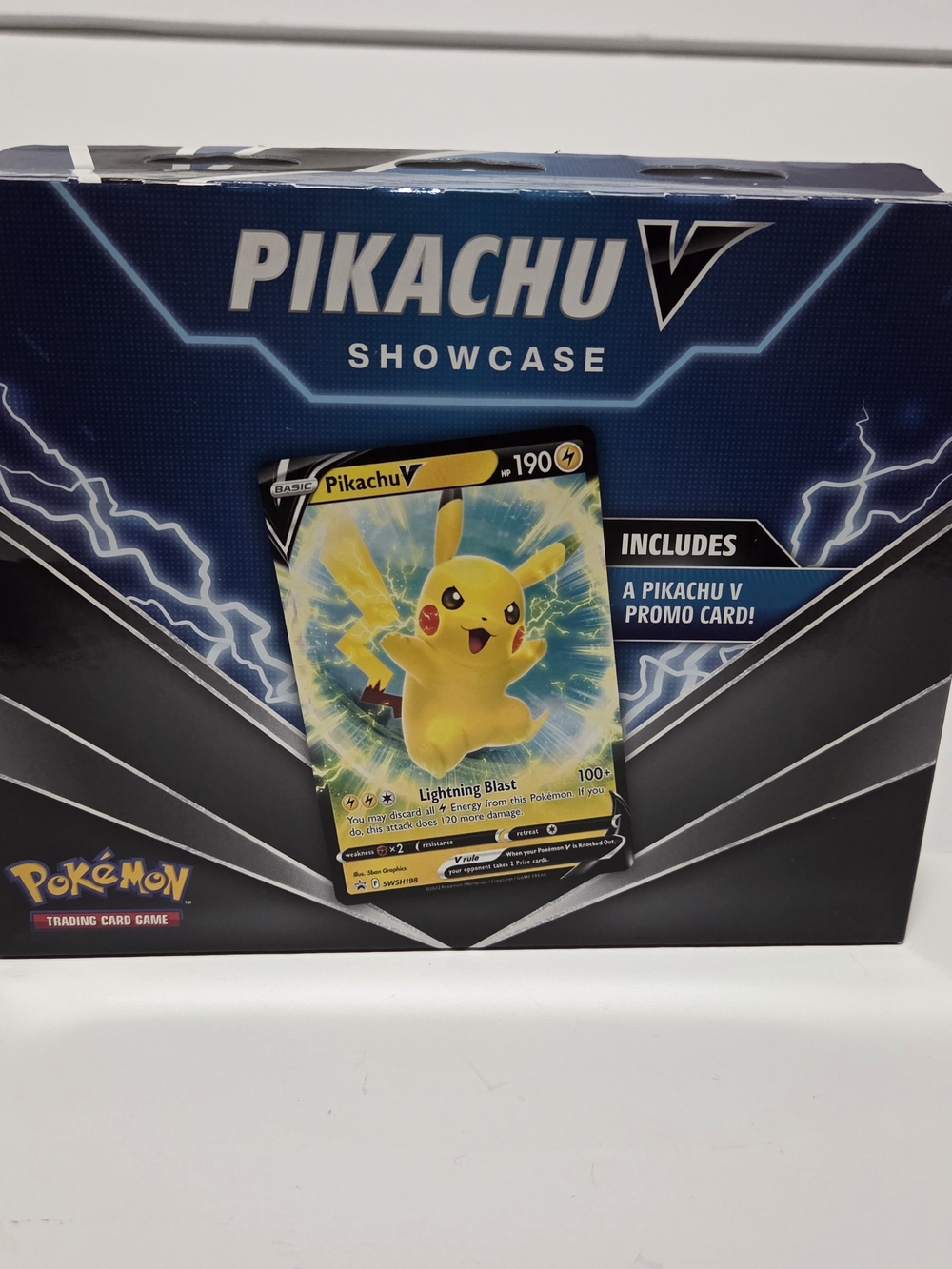 Pokemon Pikachu V Showcase Trading Card Pack 2022